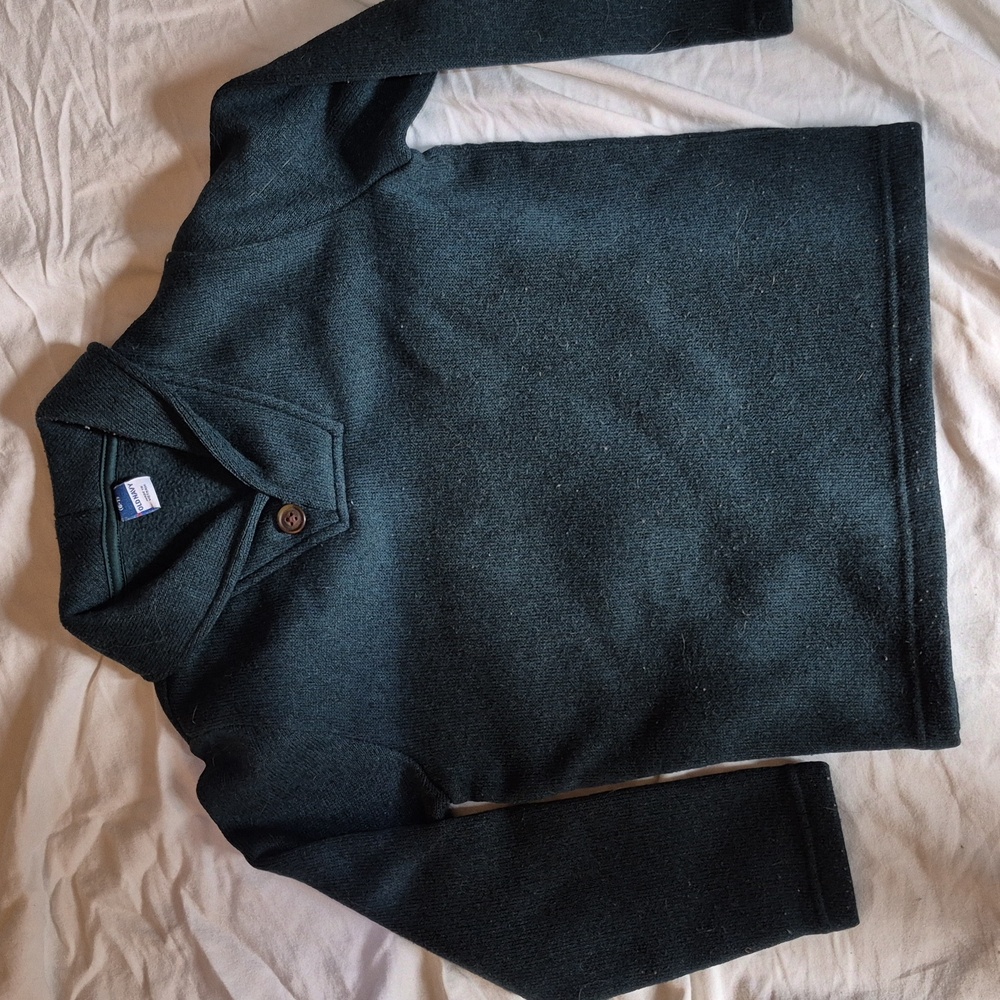 Old navy boys green sweater
